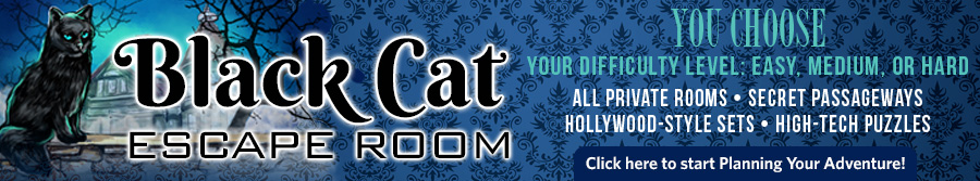 Black Cat Escape Room, Virginia Beach